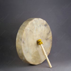 Tambores Ceremoniales de Mano (Temazcaleros ó Panhuehuetl)