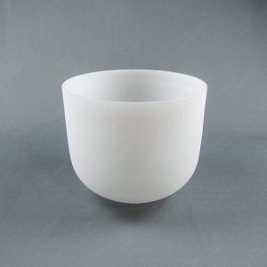 Cuenco de Cuarzo - Texturizado Blanco